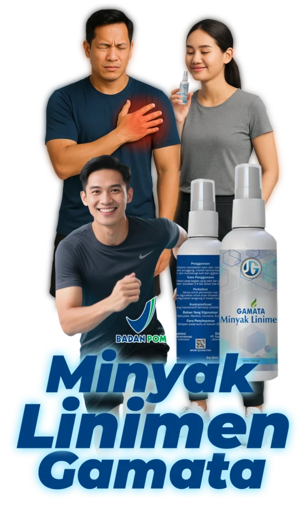 Minyak Linimen Gamata Untuk Nyeri Otot dan Sendi
