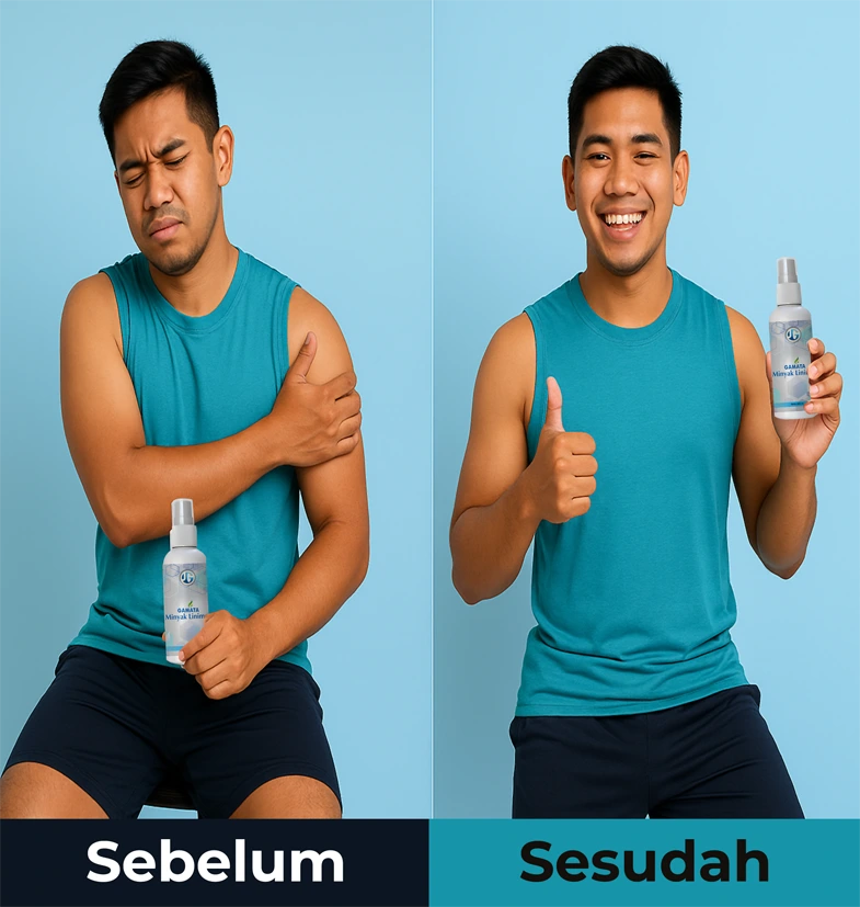 Minyak Linimen Gamata Untuk Nyeri Otot dan Sendi